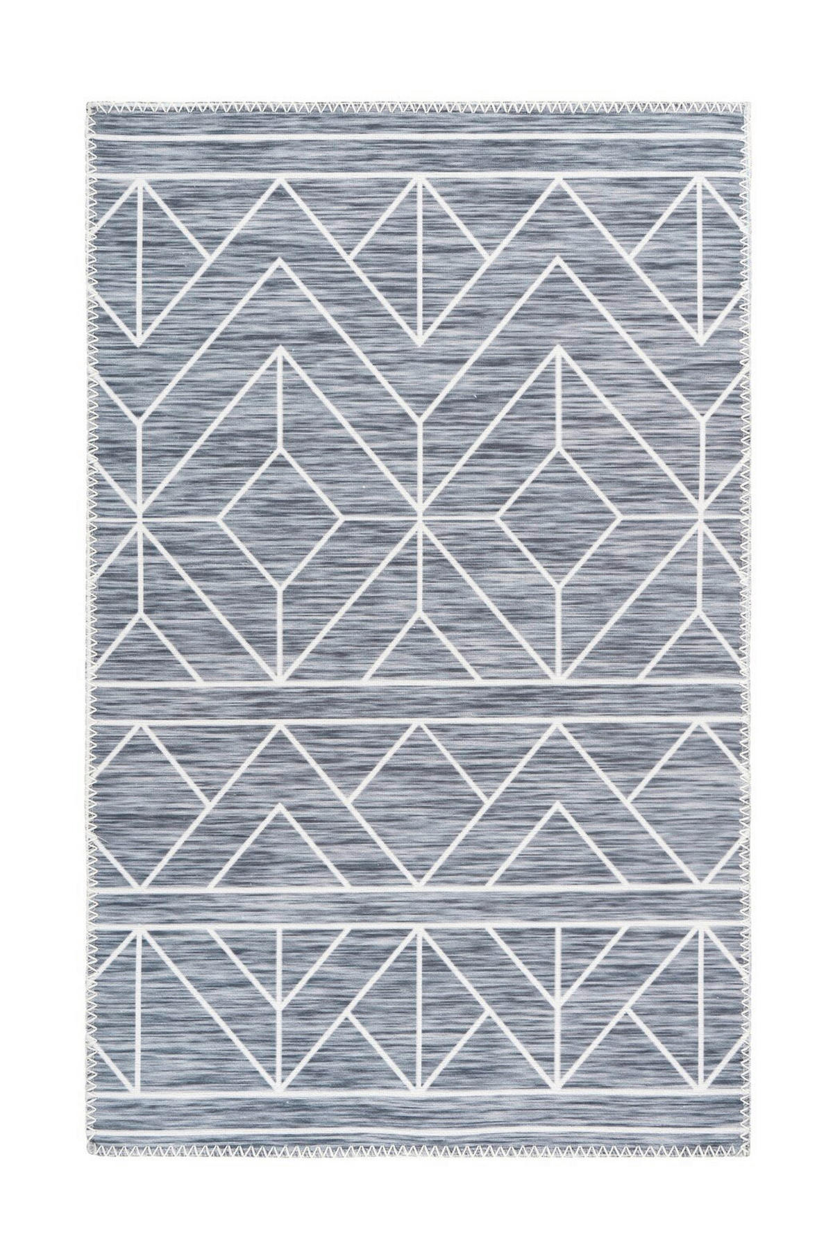 FLACHWEBETEPPICH 200/290 cm Maya 200 Anthrazit Anthrazit  - Anthrazit, Basics, Textil (200/290cm) - Novel