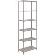 REGAL  60/183/33 cm Kaschmir  - Kaschmir, Basics, Holzwerkstoff/Metall (60/183/33cm) - Carryhome
