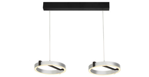 LED-HÄNGELEUCHTE 83/29/50-200 cm - Transparent, Trend, Kunststoff/Metall (83/29/50-200cm) - Dieter Knoll