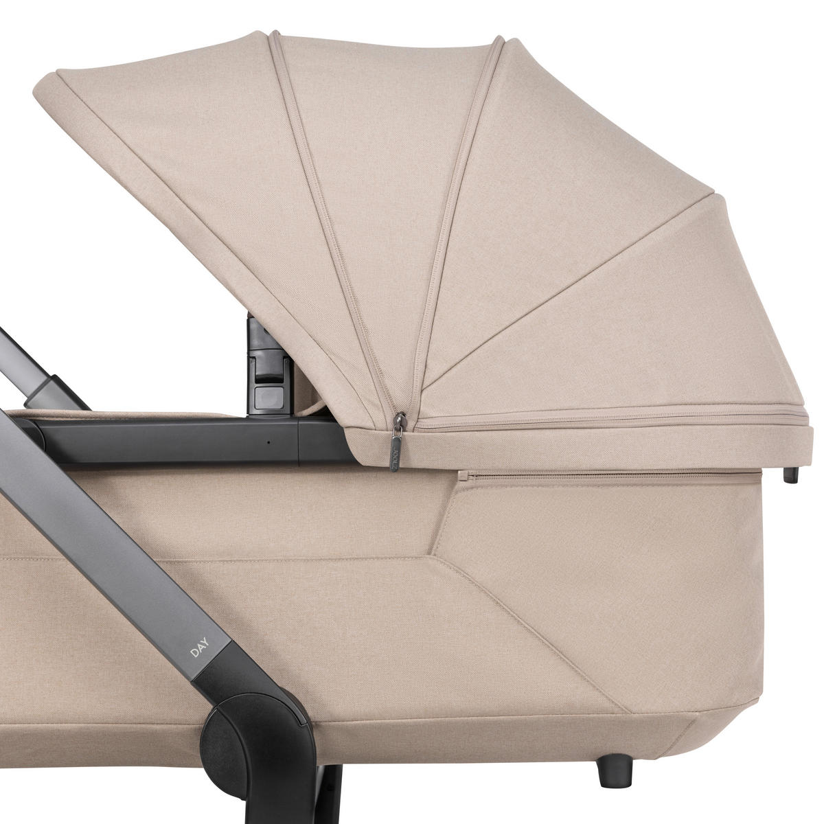 KINDERWAGEN  Day 5  Sandy Taupe  - Taupe/Grau, Basics, Textil/Metall (94/60/113cm) - Joolz