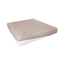 TOPPER-SPANNLEINTUCH 150/200 cm Jersey  - Braun, Basics, Textil (150/200cm)