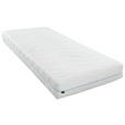 TASCHENFEDERKERNMATRATZE 100/200 cm Höhe ca. 23 cm  - Weiß, Basics, Textil (100/200cm) - Sleeptex