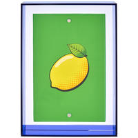 BILDERRAHMEN 13.4/18.5/3,4 cm  - Blau, LIFESTYLE, Kunststoff (13.4/18.5/3,4cm)