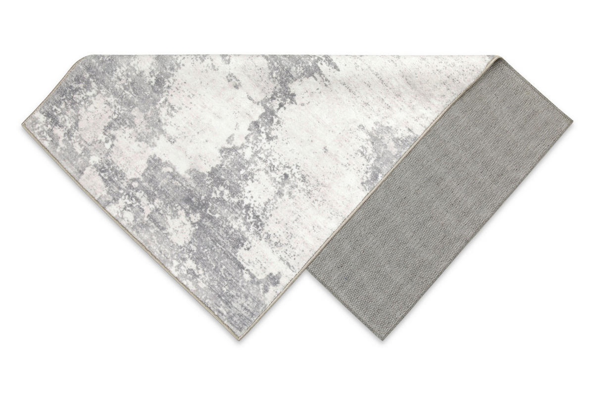BADTEPPICH Grau, Greige 60/100 cm  - Greige/Grau, Basics, Kunststoff/Textil (60/100cm) - WECON HOME