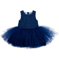 KLEID  - Dunkelblau, Basics, Textil (74null) - Patinio
