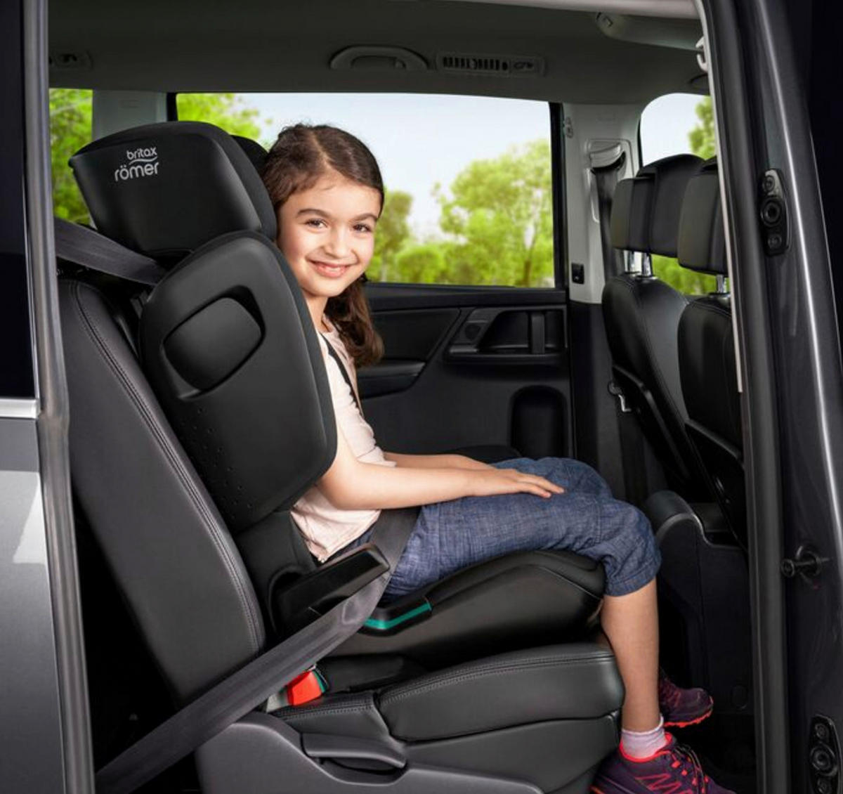 KINDERAUTOSITZ Kidfix i-Size  - Grau, Basics, Kunststoff/Textil (48/63-83/42cm) - Britax Römer