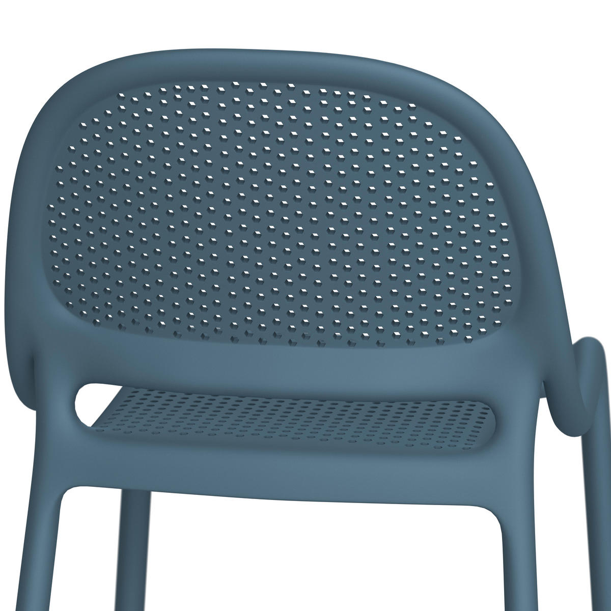 ZAHRADNÍ ŽIDLE, plast - modrá, Moderní, plast (50/81/55cm) - Ambia Garden