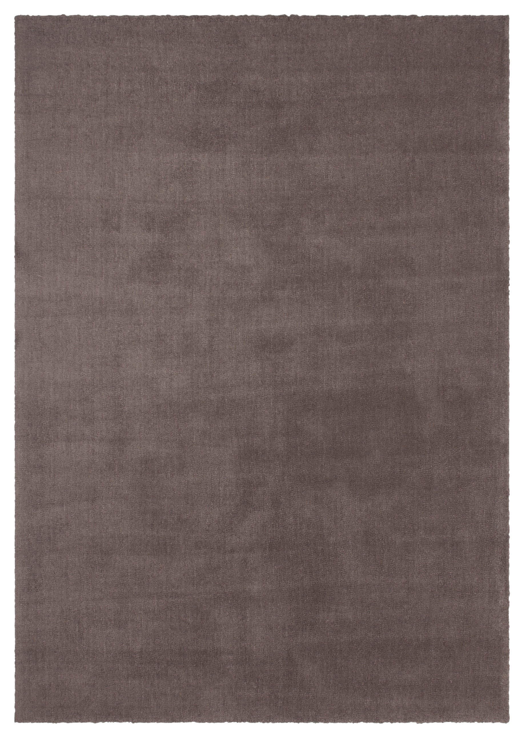 KOBEREC S VYSOKÝM VLASEM, 160/230 cm, šedohnědá - šedohnědá, Basics, textil (160/230cm)
