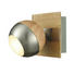 LED-STRAHLER - Chromfarben/Naturfarben, Design, Holz/Metall (10/12cm) LED-STRAHLER - Chromfarben/Naturfarben, Design, Holz/Metall (10/12cm)