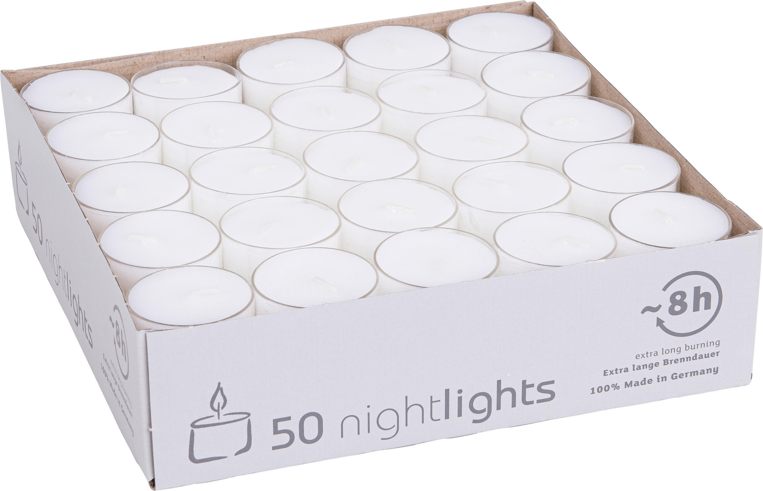 TEELICHT - Weiss, Basics (3,8/2,4cm)