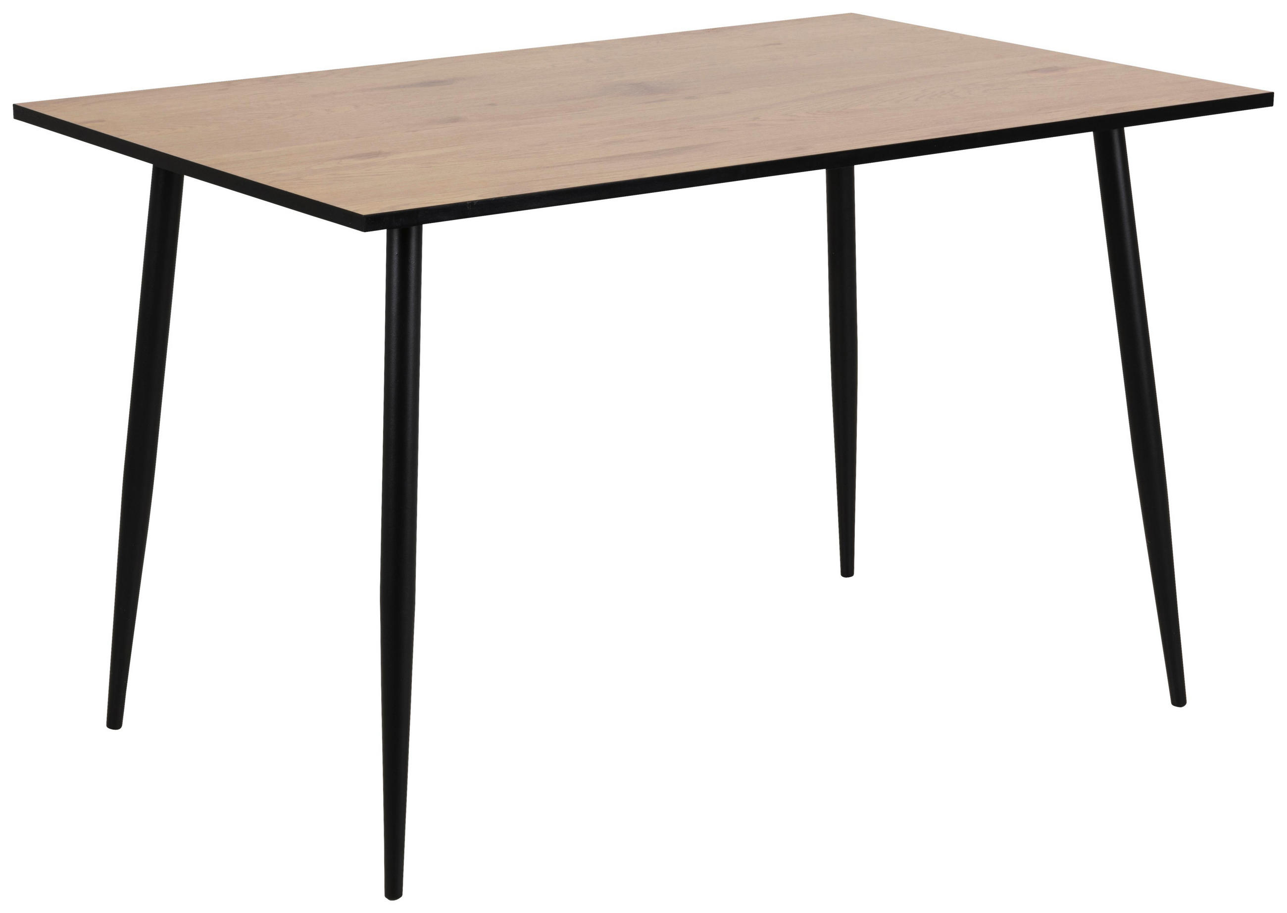 Esstisch in Metall, Holzwerkstoff 120/80/75 cm