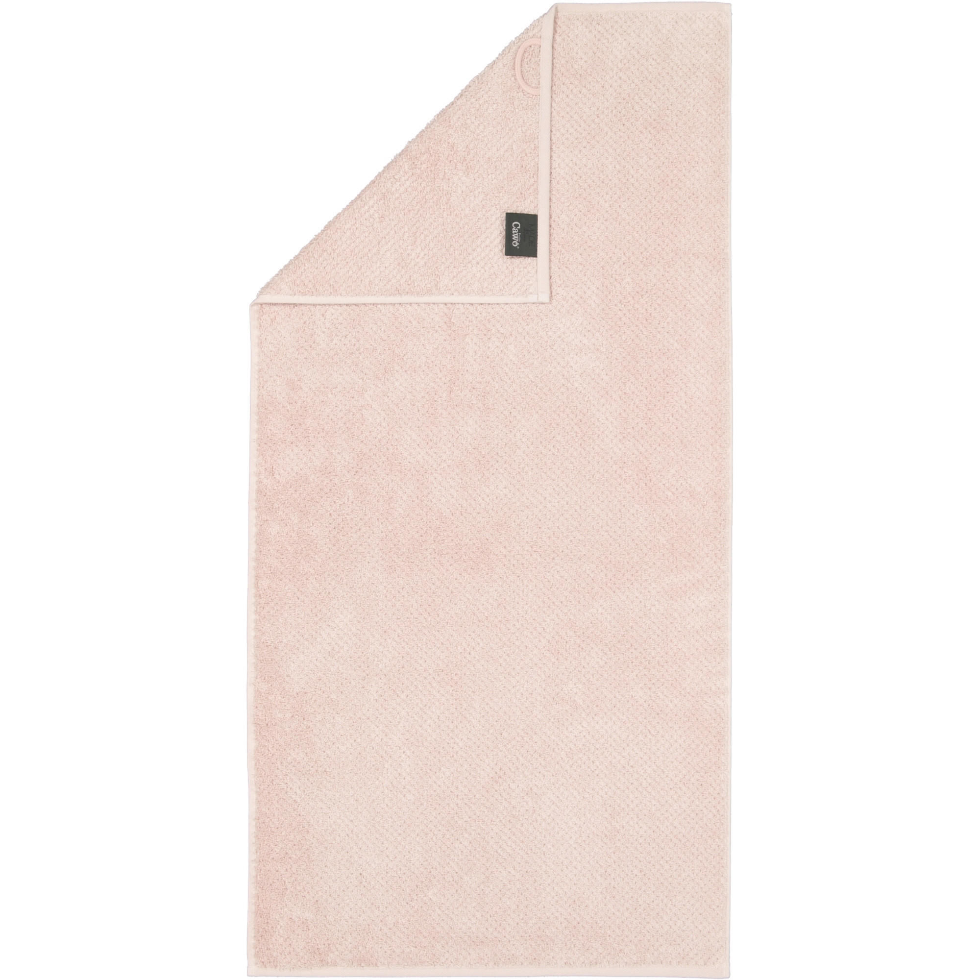 DUSCHTUCH PURE UNI 80/150 cm  - Hellrosa, Basics, Textil (80/150cm) - Cawoe