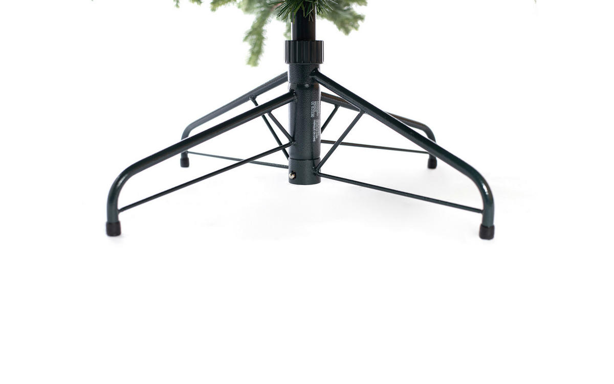 WEIHNACHTSBAUM 210 cm  - Grün, Basics, Kunststoff/Metall (122/210cm)