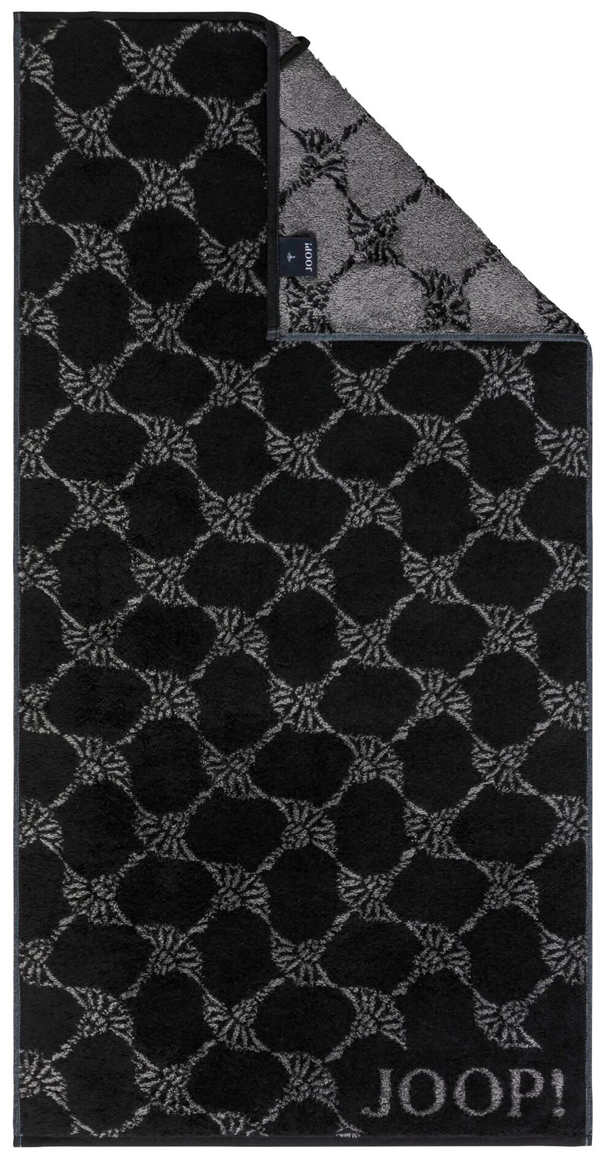 BRISAČA CORNFLOWER  črna 30/50 cm  - črna, Design, tekstil (30/50cm) - Joop!
