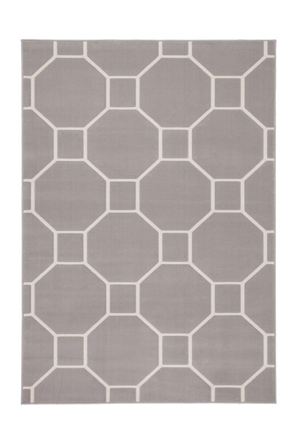 FLACHWEBETEPPICH  Wohnzimmer 80/300 cm Taupe, Elfenbein rechteckig  - Taupe/Elfenbein, Basics, Textil (80/300cm) - Kayoom
