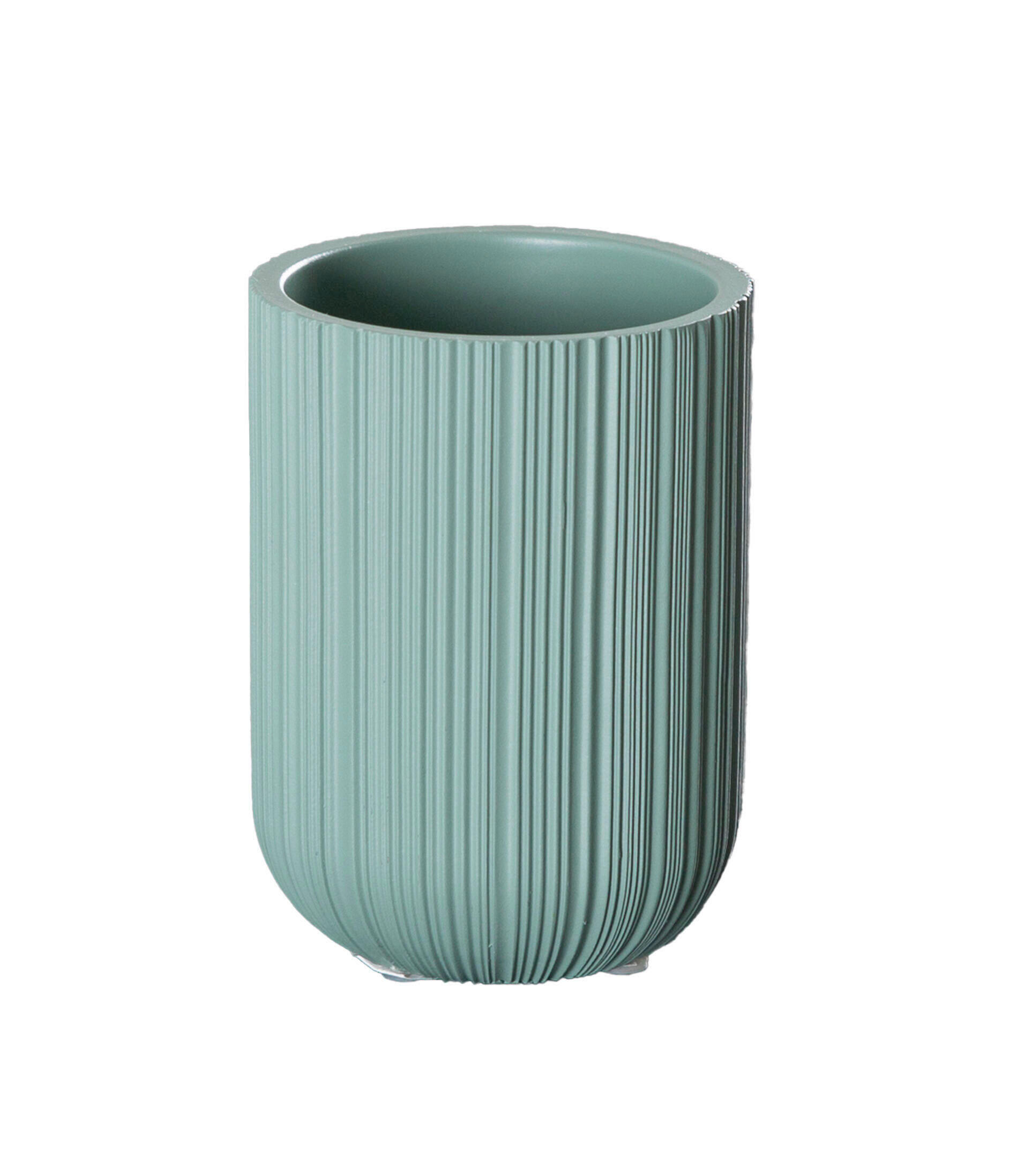 FOGKEFETARTÓ műanyag  - zöld, Basics, műanyag (7,8/10,3cm)