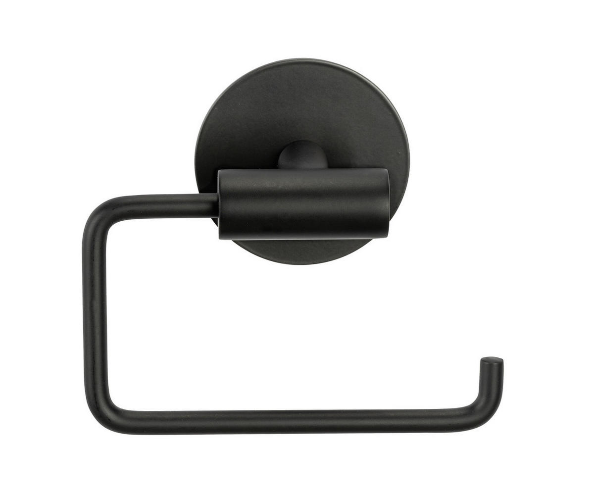 TOILETTENPAPIERHALTER  in Metall MELETO  - Schwarz, KONVENTIONELL, Metall (13,5/5,5/11cm) - Schöner Wohnen