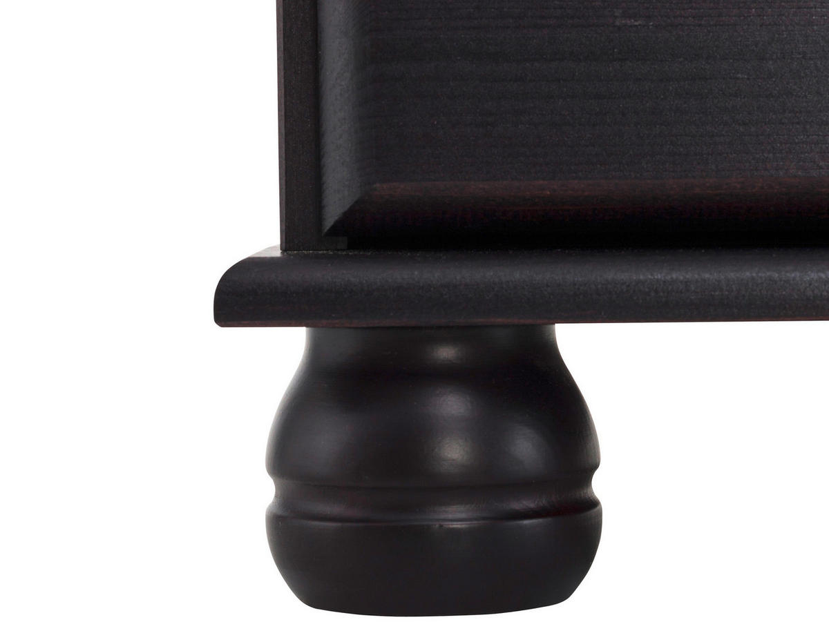 SIDEBOARD Mette  in 80/76/35 cm  - Dunkelbraun/Braun, Design, Holz (80/76/35cm) - MID.YOU