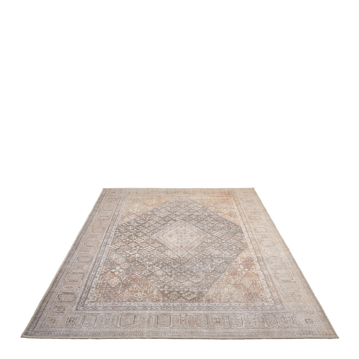 VINTAGE-TEPPICH 135/190 cm Bidjar Modern Braun  - Braun, LIFESTYLE, Textil (135/190cm) - Novel