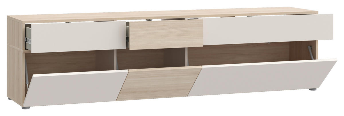TV-ELEMENT Eichefarben, Sandfarben  189,6/50/41 cm  - Sandfarben/Eichefarben, Natur, Holzwerkstoff (189,6/50/41cm) - Ti'me