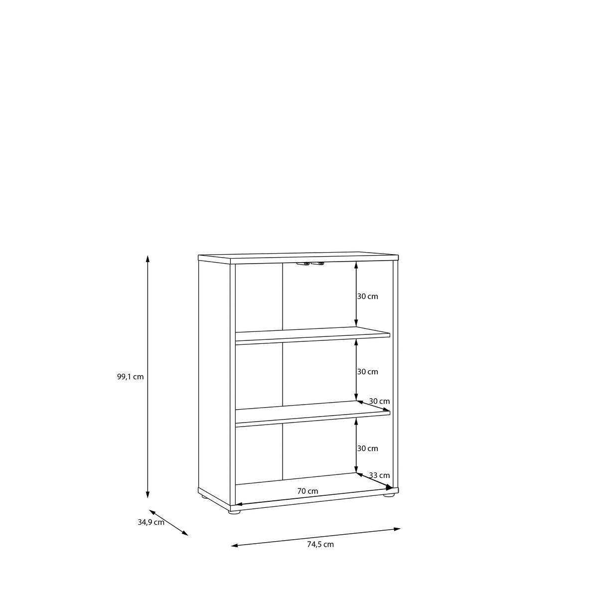 VITRINA, peščene barve - peščene barve, Moderno, steklo/leseni material (74,5/99,1/34,9cm) - Carryhome
