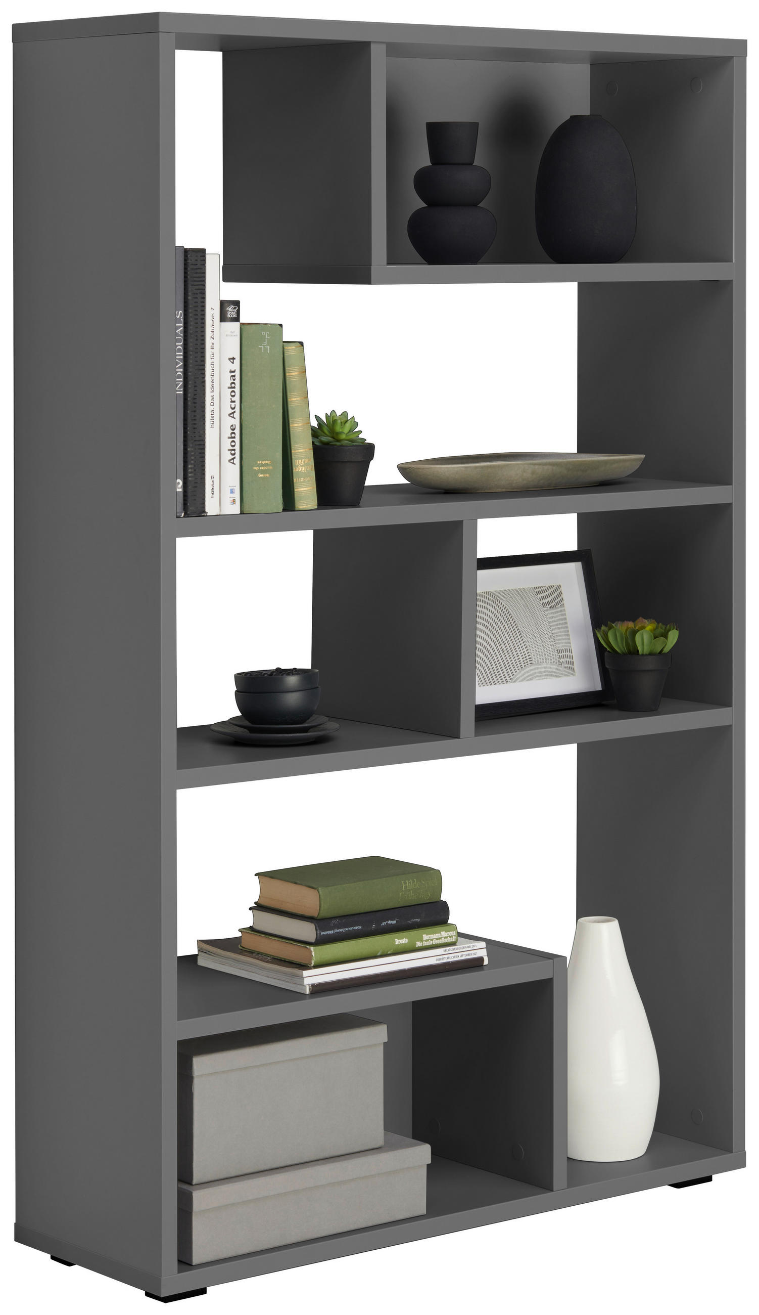 TÉRELVÁLASZTÓ antracit  - zsályazöld/antracit, Modern, faalapú anyag (92/146/30cm) - Hom`in