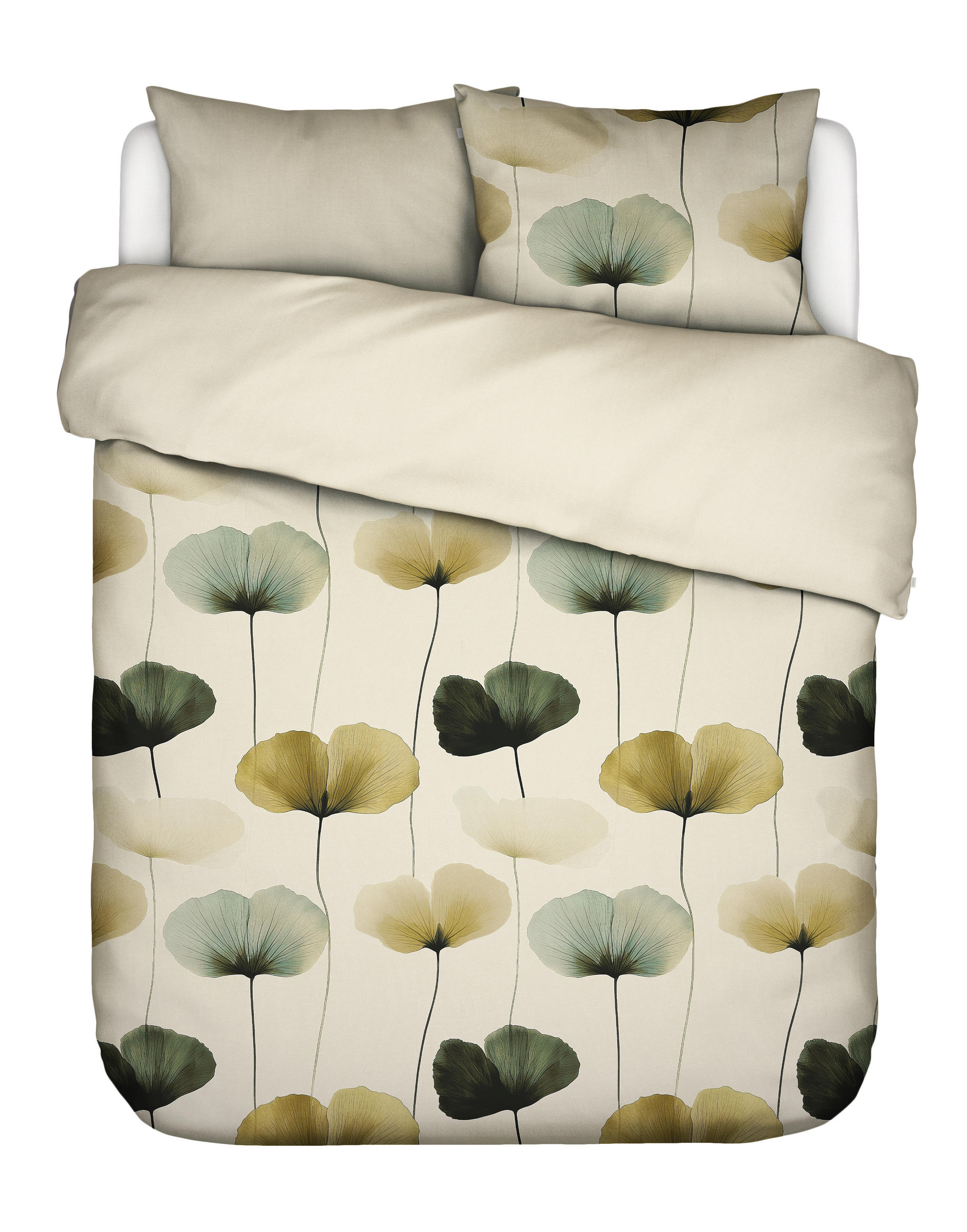 POSTELJNINA 200/200 cm saten zelena  - zelena, Konvencionalno, tekstil (200/200cm) - Essenza