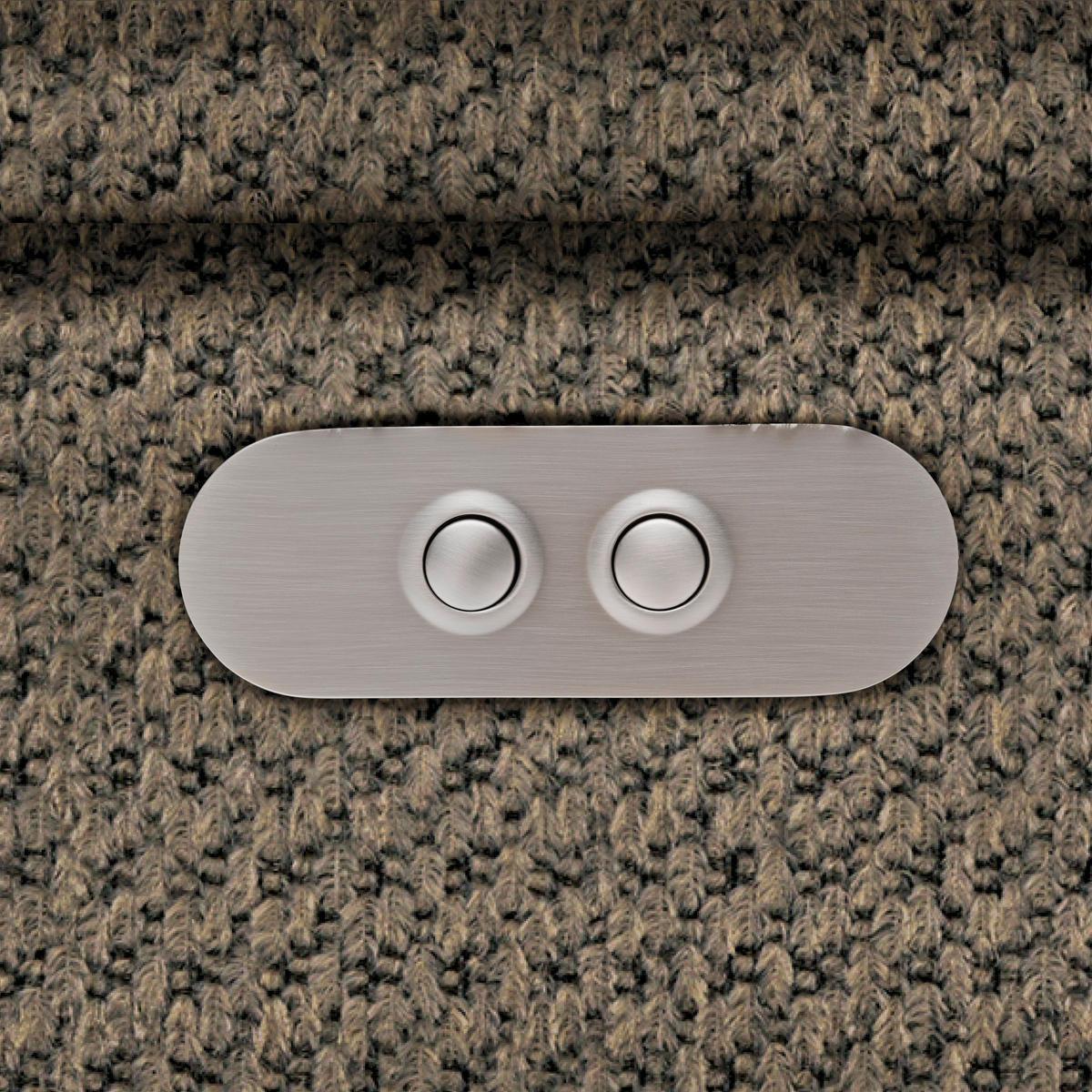 HÖRNSOFFA i chenille, vävt tyg beige  - beige/svart, Modern, textil/plast (106/283cm) - MID.YOU