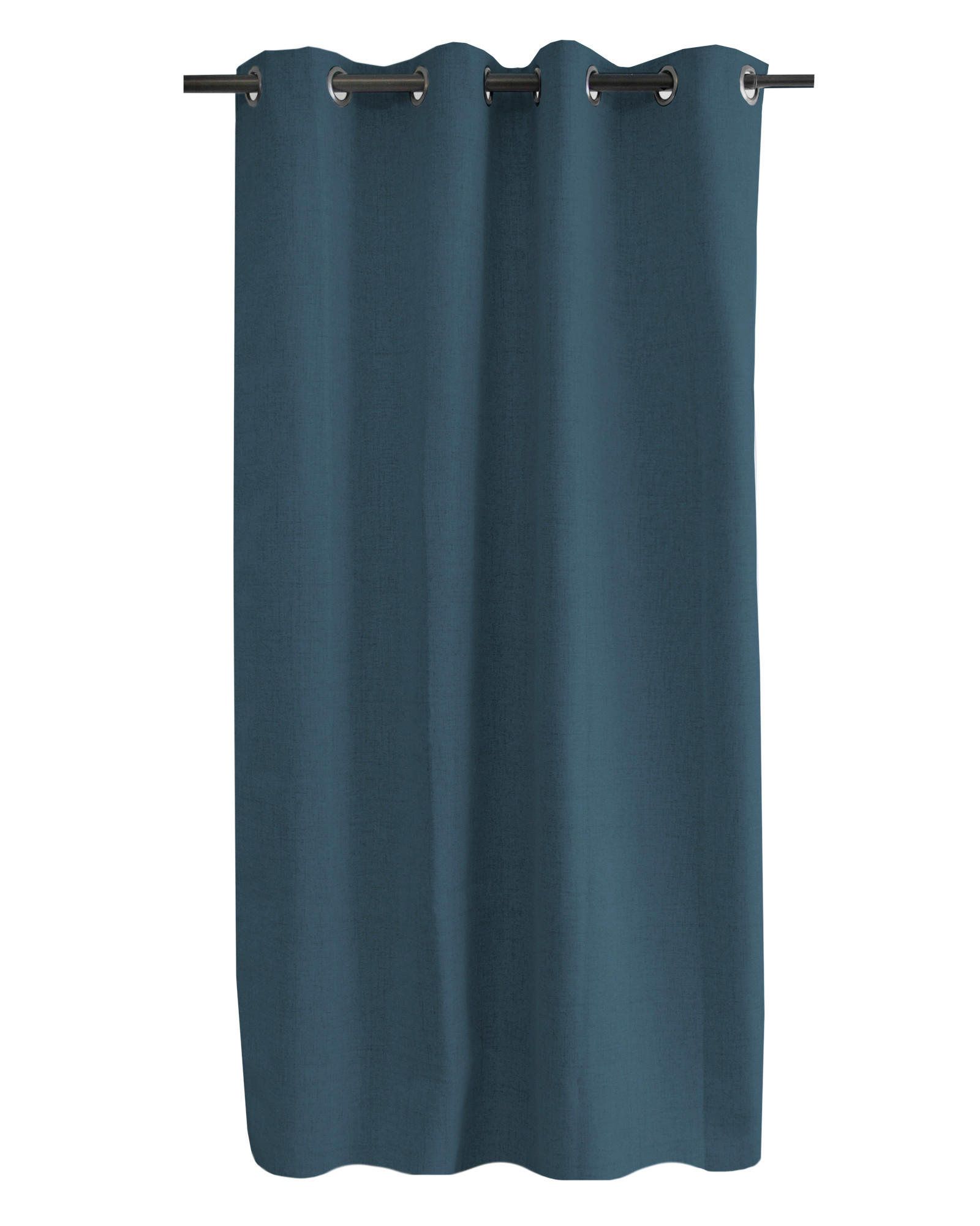 VERDUNKELUNGSVORHANG - Blau, Basics, Textil (135/260cm)