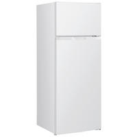 KÜHL-GEFRIER-KOMBINATION 55,5/143/54,5 cm SKHTMF55SWD  - Weiß, Basics, Glas/Metall (55,5/143/54,5cm) - Mican