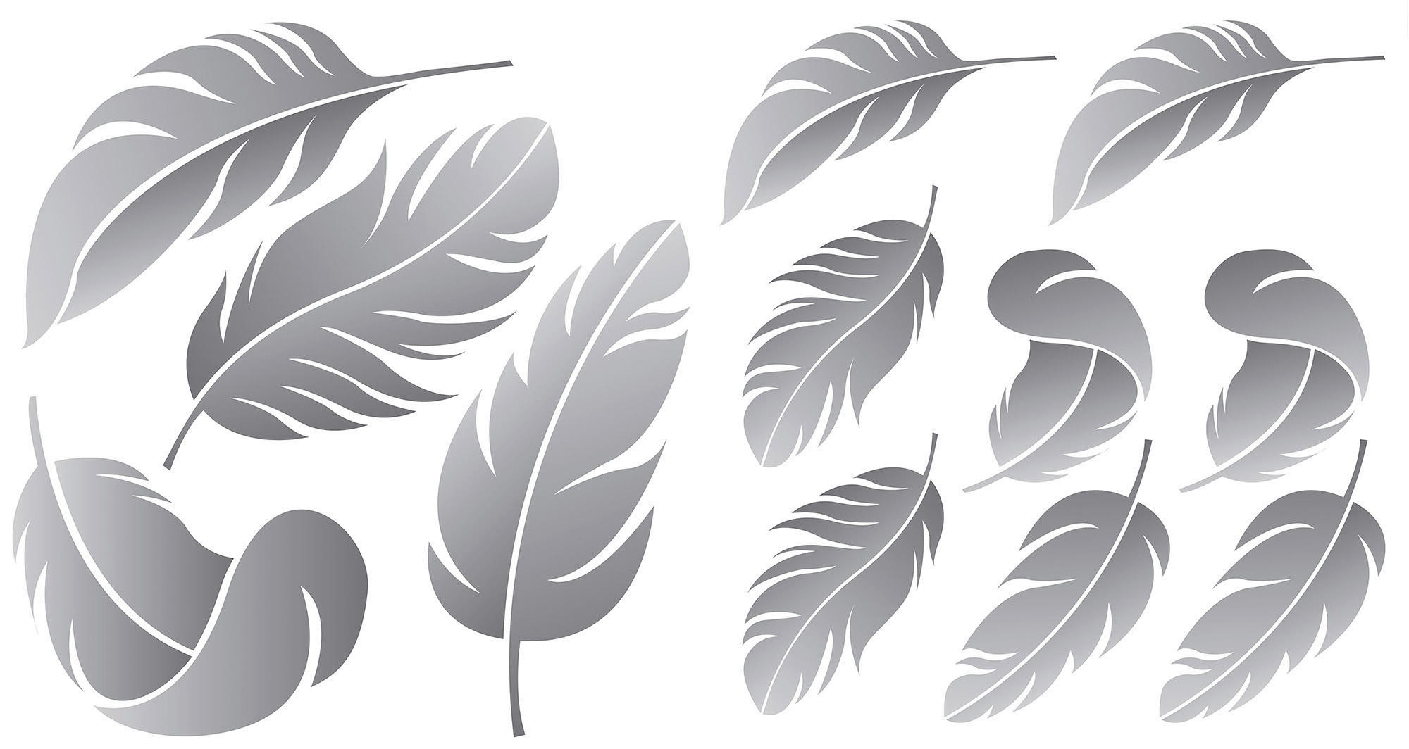 SAMOLEPKA NA ZEĎ - vícebarevná, Basics, plast (50/70/0,10cm) - Euroart