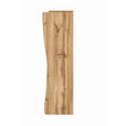 MIDISCHRANK 30/130/35 cm - Eiche Wotan/Silberfarben, Natur, Holzwerkstoff/Kunststoff (30/130/35cm) - Xora