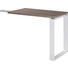 ANBAUSCHREIBTISCH Sonoma Eiche - Sonoma Eiche, Design, Metall (90/74,5/60cm) - Carryhome ANBAUSCHREIBTISCH Sonoma Eiche - Sonoma Eiche, Design, Metall (90/74,5/60cm) - Carryhome