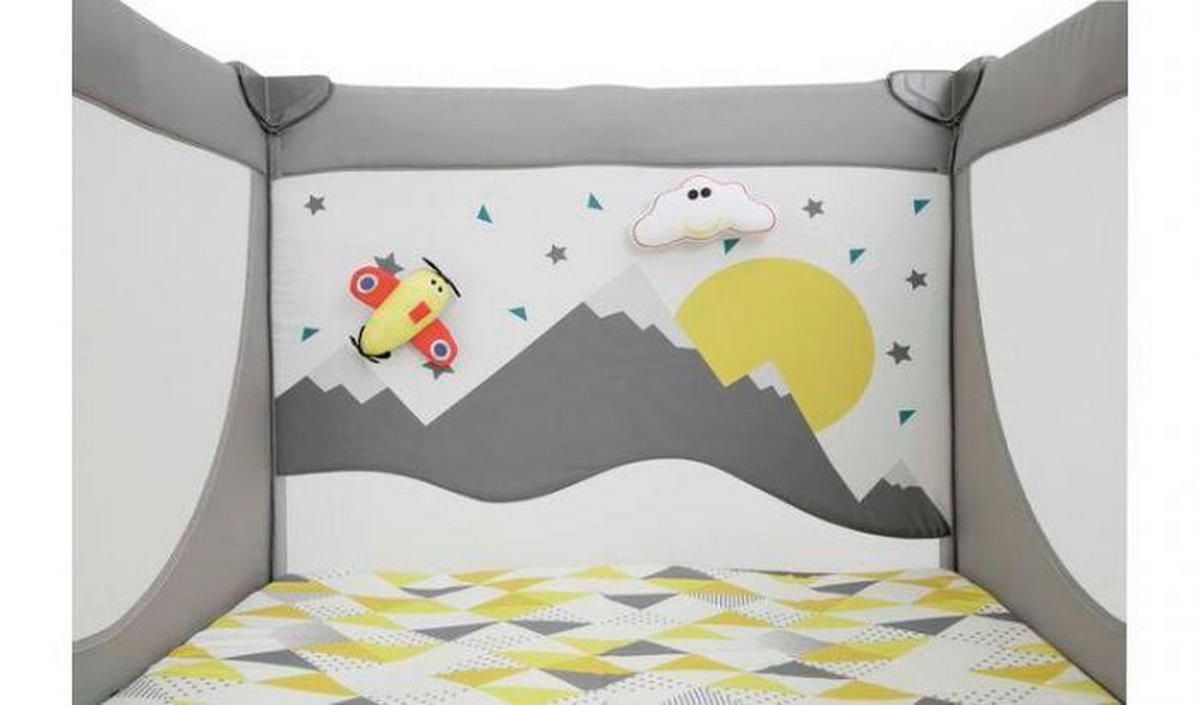 DJEČJI VRTIĆ     CHEER  - siva, Basics, metal/tekstil - Joie