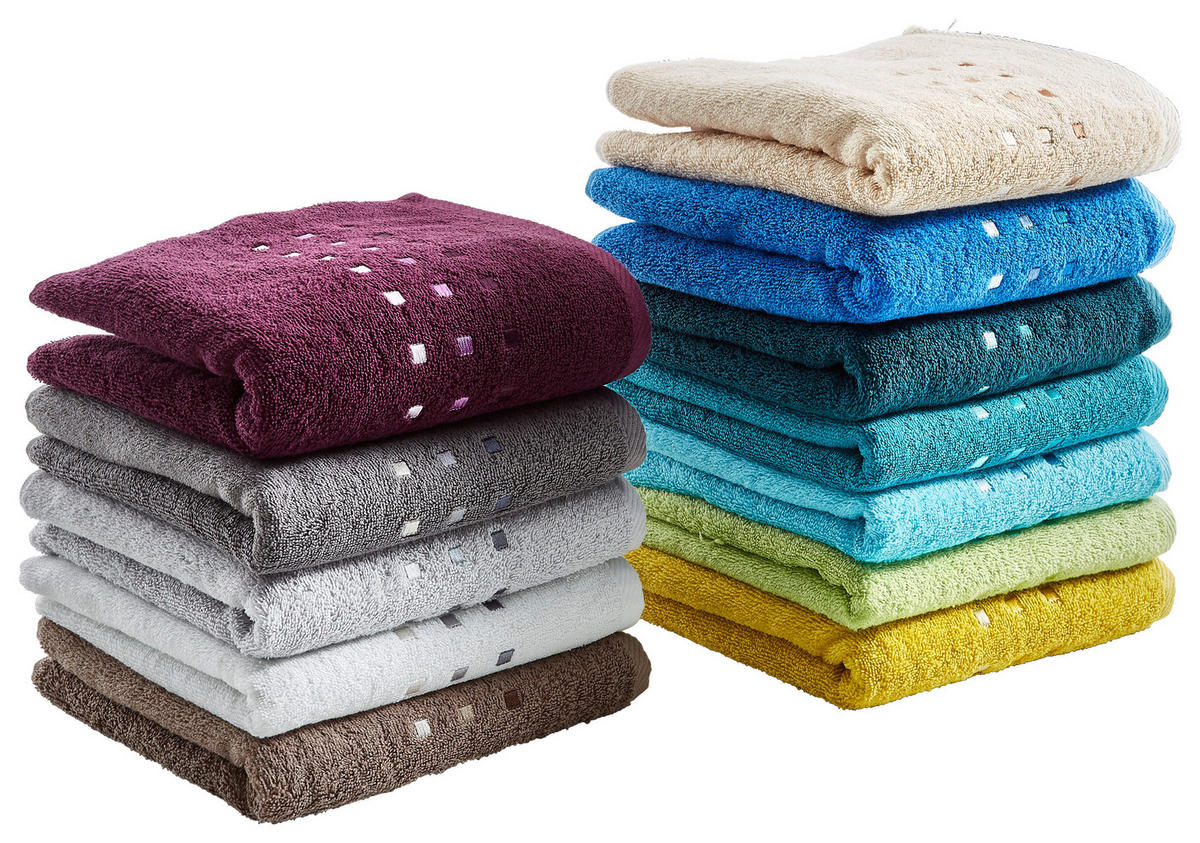 DUSCHTUCH Quattro 70/140 cm  - Petrol, Basics, Textil (70/140cm) - Esposa