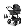 KOMBIKINDERWAGEN  Resea+  Anthra  - Anthrazit/Schwarz, Basics, Textil (98.5/58/122cm) - Moon