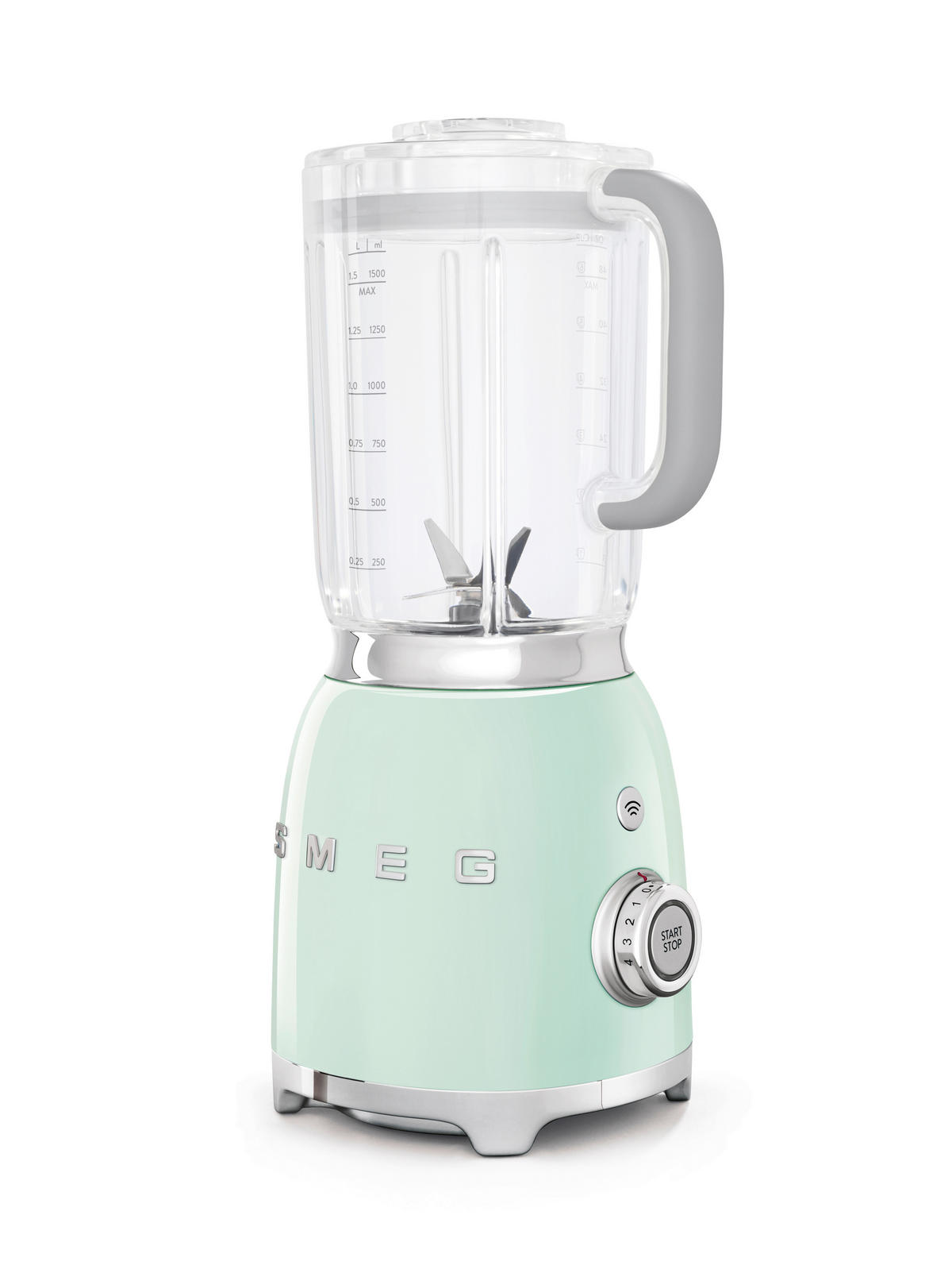 STANDMIXER 50's Style  - Pastellgrün, Trend, Metall (19.7/39.7/16.3cm) - SMEG