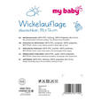 WICKELAUFLAGE  - Weiß, Basics, Kunststoff (85/72cm) - My Baby Lou