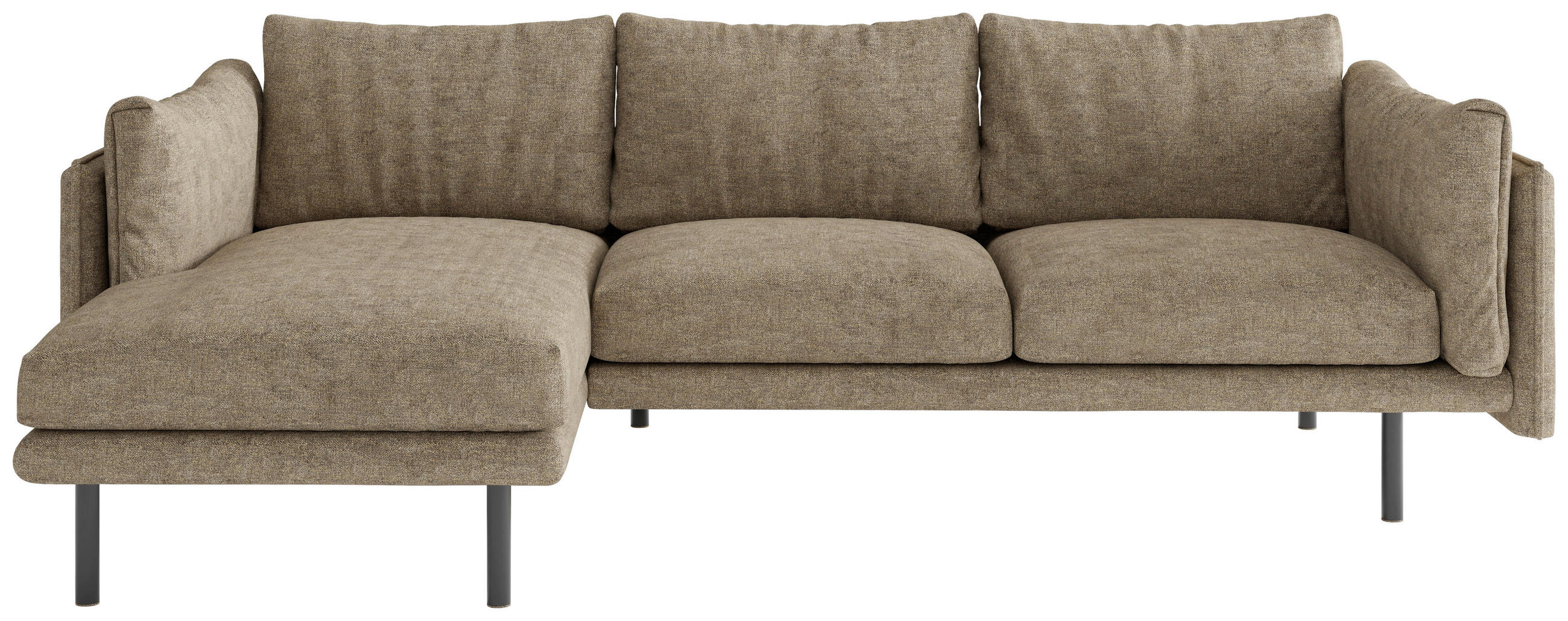 Livetastic ROHOVÁ SEDAČKA, textil, světle hnědá