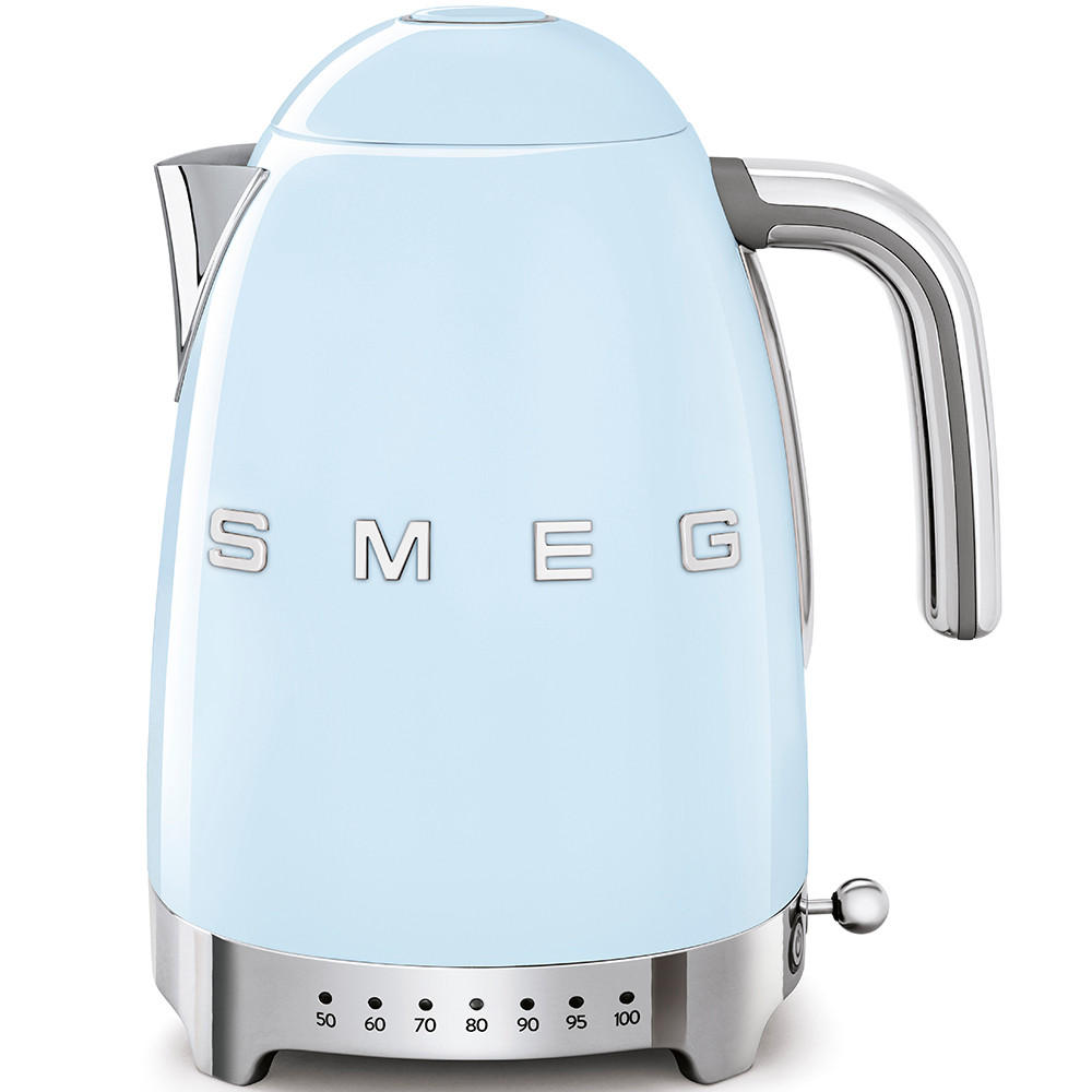 WASSERKOCHER 1,7 l  - Pastellblau, Design, Metall (22,30/28/17,10cm) - SMEG