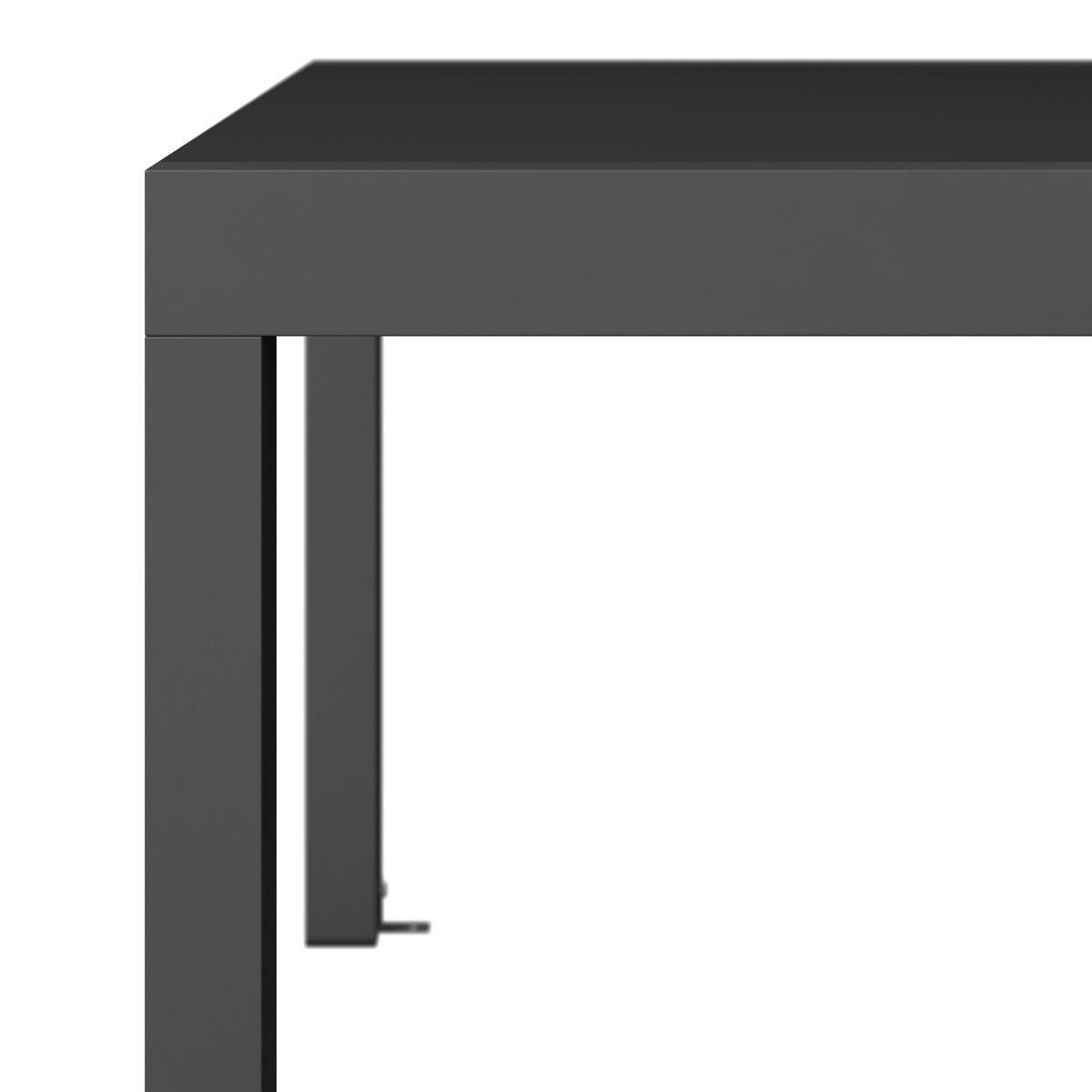 BALKONTISCH  - Beige, MODERN, Glas/Metall (160/80/75/80cm) - Ambia Garden