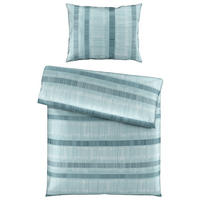 POVLEČENÍ, satén, modrá, 140/200 cm - modrá, Konvenční, textil (140/200cm) - Bio:Vio