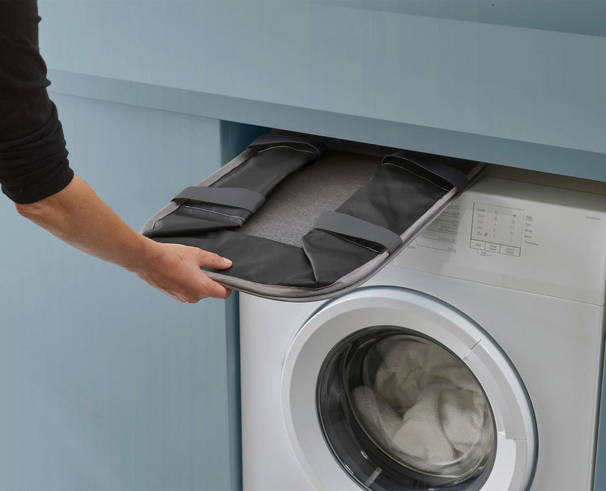 KANTA ZA VEŠ     52/24,5/35,8 cm     - siva, Osnovno, prirodni materijali (52/24,5/35,8cm) - Joseph Joseph