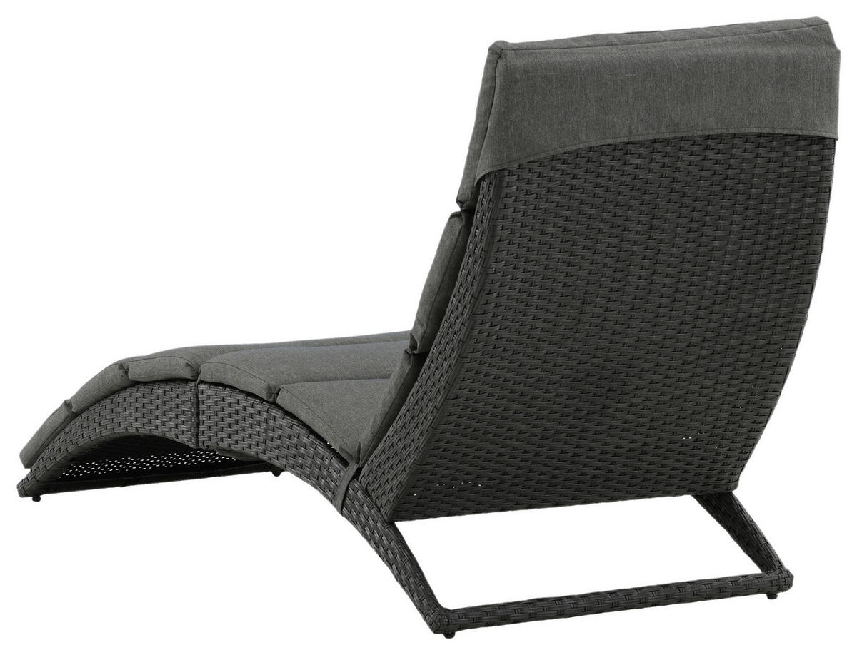 SOLSÄNG   64/84/158 cm  - svart, Klassisk, plast (64/84/158cm) - Gardenson