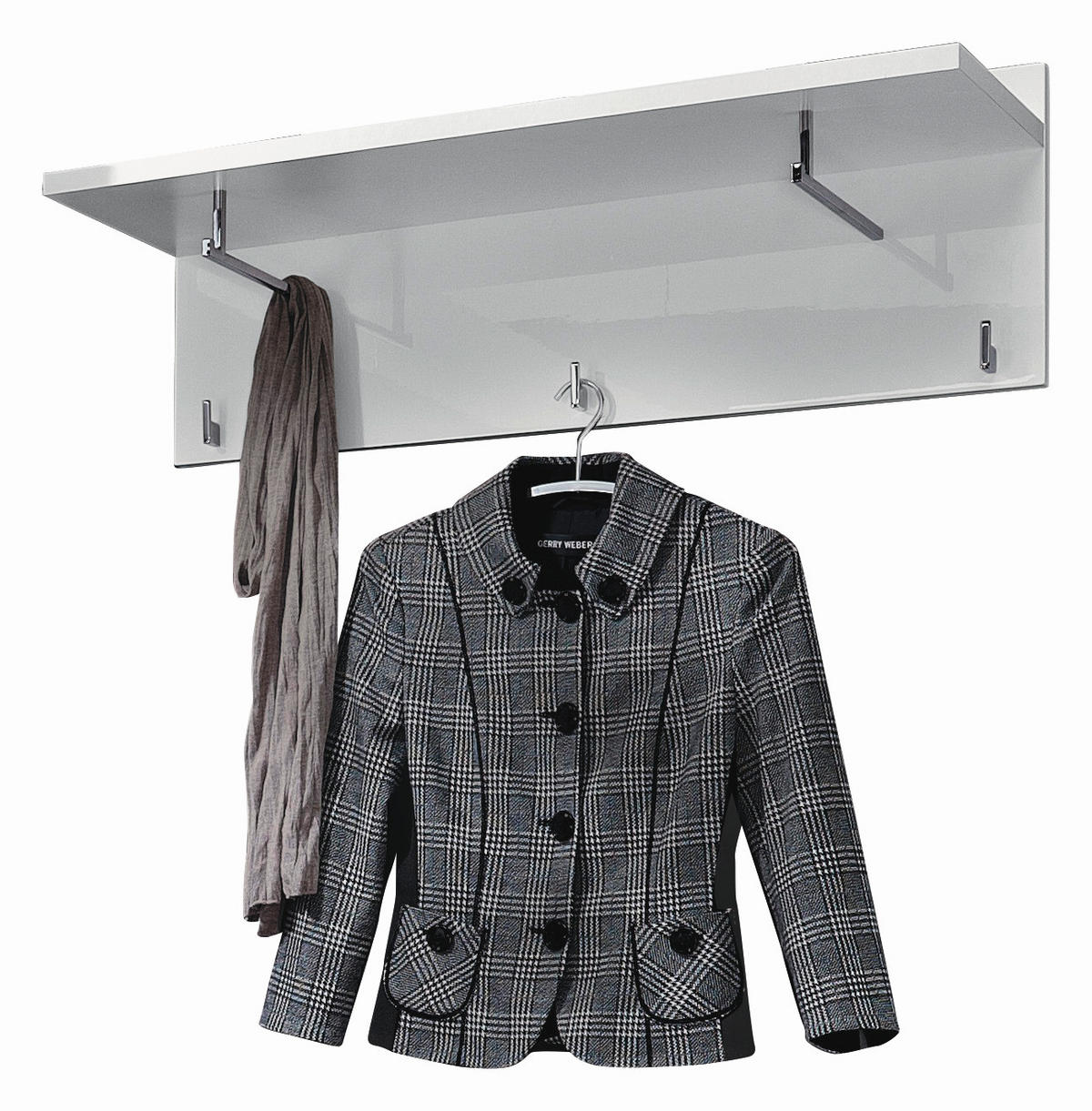 PANOU CUIER 92/30/29 cm  - alb, Design, material pe bază de lemn (92/30/29cm) - Xora