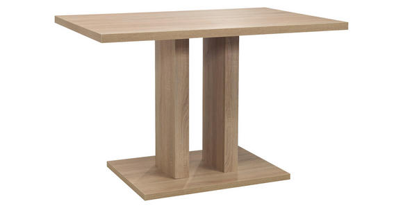 ESSTISCH in Holzwerkstoff 120/80/77 cm - Eichefarben, Natur, Holzwerkstoff (120/80/77cm) - Cantus