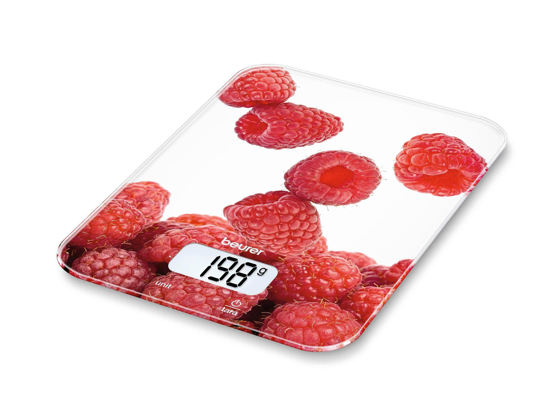 KÜCHENWAAGE  - Rosa, Basics (18.5/24/4cm) - Beurer