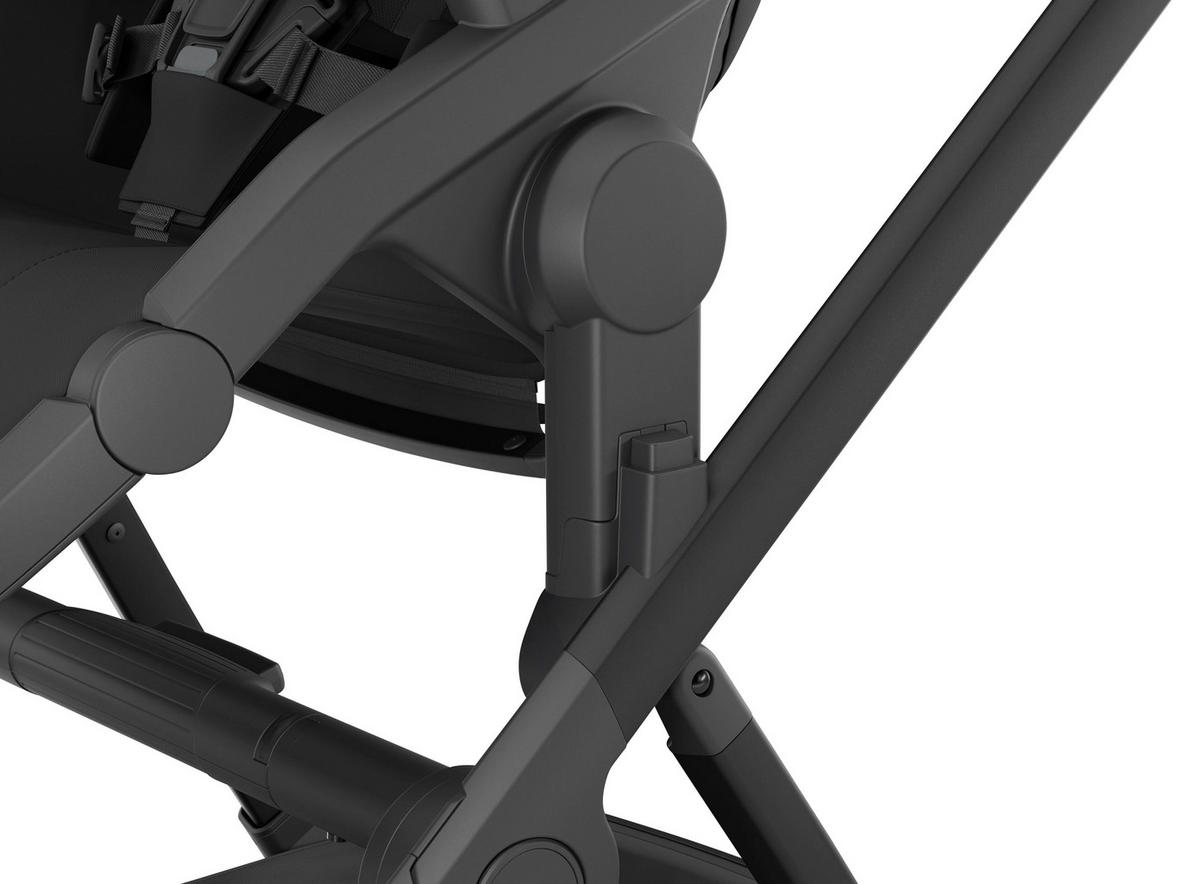 KOMBIKINDERWAGEN Charm 2in1  - Schwarz, Design, Kunststoff/Metall (91/61/59null) - Thule