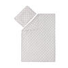BABYBETTWÄSCHE 135/100 cm  - Weiß/Grau, Basics, Textil (135/100cm) - Fillikid