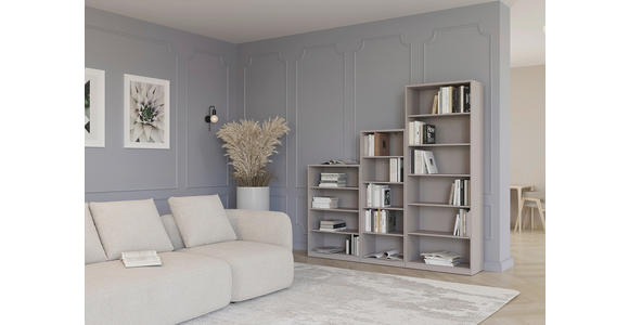 REGAL  72/110/36 cm Kaschmir  - Kaschmir/Schwarz, Basics, Holzwerkstoff (72/110/36cm) - Xora